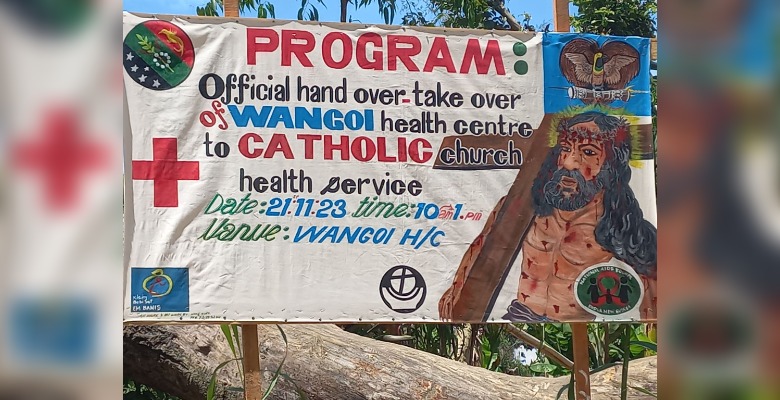 Govt Health Centre released to Catholic Church